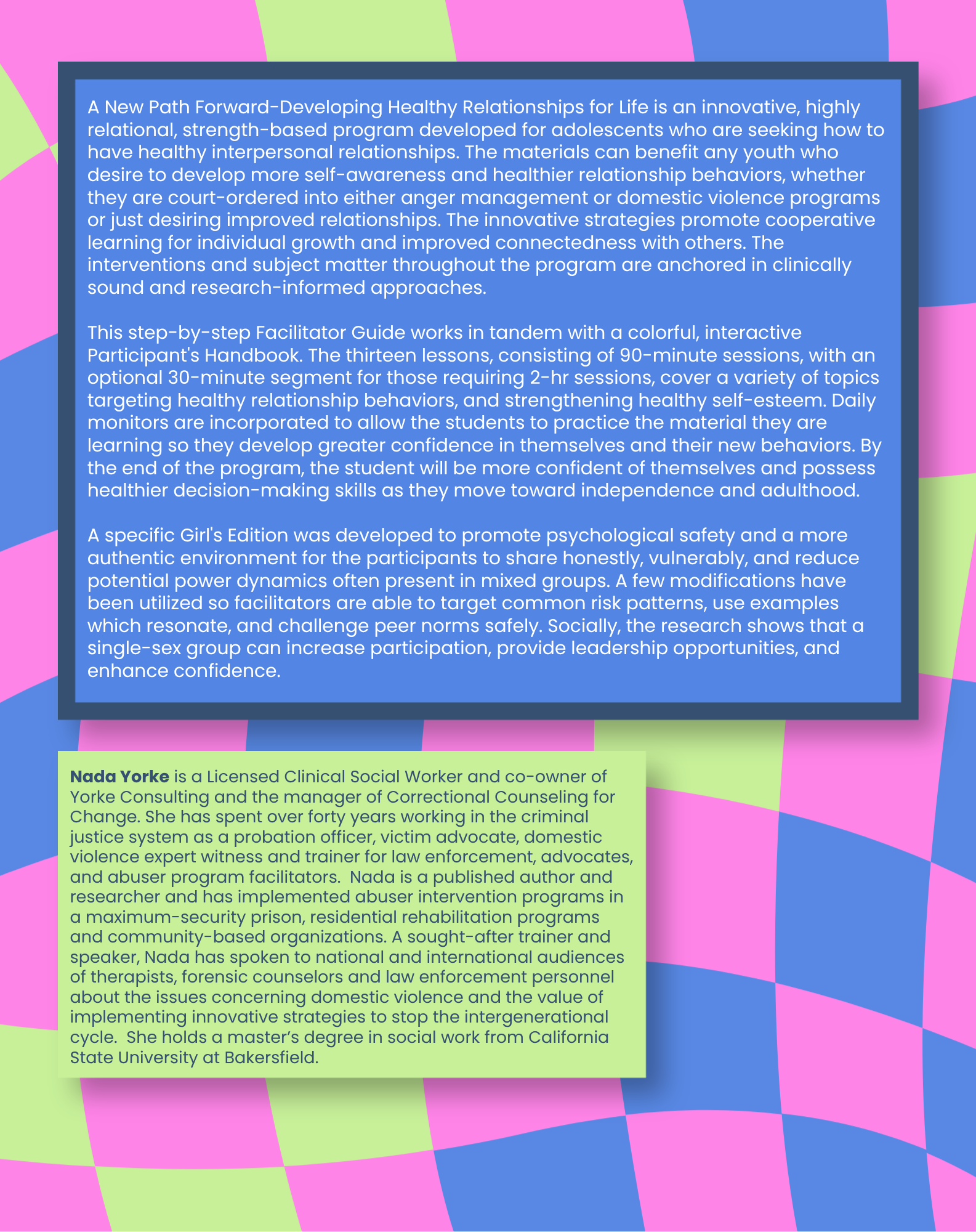 A New Path Forward: For Girls - Facilitator Guide - Image 2